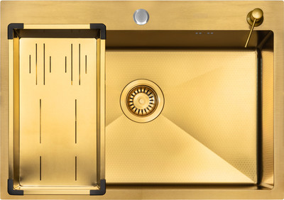 

Мойка кухонная, ECO AR 70x50+CL AR G+DS AR