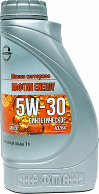 

Моторное масло, Energy 5W30 SN/CF A3/B4