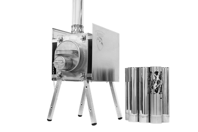 

Печь походная, Экономка М Малая съемные экраны