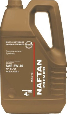 

Моторное масло, Премьер Л 5W40 SL/CF А3/В3