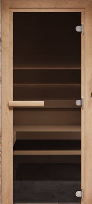 

Стеклянная дверь для бани/сауны, Стандарт 200х70