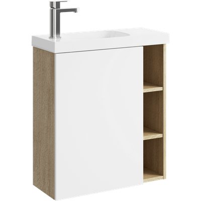 

Тумба с умывальником, Alba ALB0106LDD + ALB0706WM + Compact Slim 60 CMPSL.06.04.D