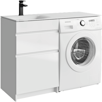 

Тумба с умывальником, Duet L / DU01052N + Forma 115 FOR.11.04.D-L