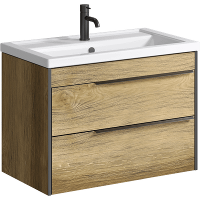 

Тумба с умывальником, Fargo FRG0108DB + Фостер 80 (4640021064733)