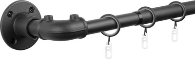 

Карниз для штор, Раздвижной 1-рядный / 1КМ-У-49-360-Ч