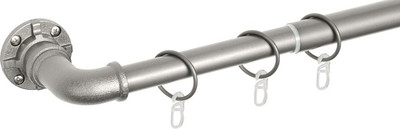 

Карниз для штор, Раздвижной 1-рядный / 1КР-153-360-ЧО