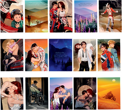 

Набор открыток, Дилогия Бернаут. С артами AceDia