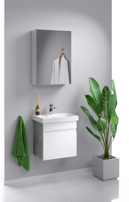 

Тумба с умывальником, Smart 50 / SRT0105BS + Cersanit Moduo 50 Slim