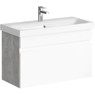 

Тумба с умывальником, Smart SRT0108BS + Moduo 80 Slim (P-UM-MOD80SL/1)