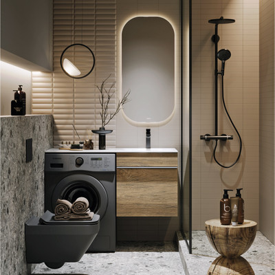 

Тумба с умывальником, Terra TER01051DB R + Forma 115 FOR.11.04.D-R