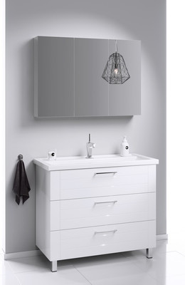 

Тумба с умывальником, Манчестер 100 / MAN01103 + Фостер 100 (4640021065204)