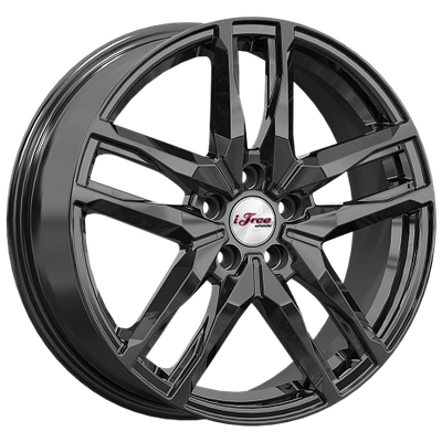 

Литой диск, Бомбей (КС1075) 18x6.5" 5x114.3мм DIA 66.1мм ET 40мм BK