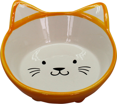 

Миска для животных, Мордочка кошки / МКР155