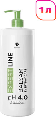 Бальзам для волос Adricoco Expert Line для ежедневного применения с экстрактом лотоса