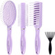 Набор расчесок Monte Vita С щеткой для чистки / 457436 (3шт ) - 