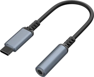 

Кабель/переходник, JACK03-01 PRO 3.5 jack (F)-Type-C(M) / 87303