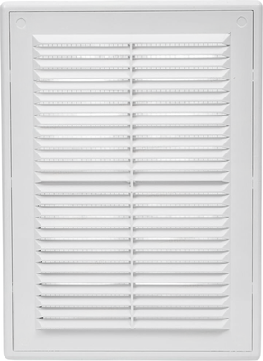 

Решетка вентиляционная, PS Пластиковая в рамке с сеткой 206x300