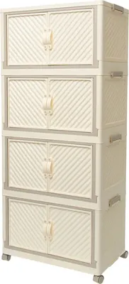 

Комод пластиковый, 56х34х126см / 16-25