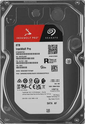 Жесткий диск Seagate Ironwolf Pro 512E 8TB (ST8000NT001)