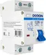 Дифференциальный автомат DEKRON АД12 1P+N С06A АС30мА 4.5kA / ad12-2-C06-30AC-dek - 