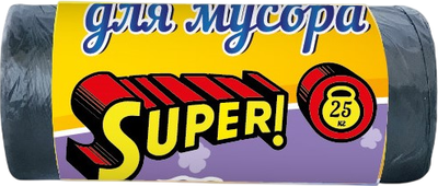 

Пакеты для мусора, Супер 220л 90х120см 22мкм