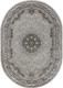 Коврик Kartal Afina TZ20B-SHRINK-L.GRAY-OVAL (0.8x1.5) -