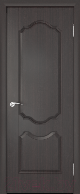 Дверь межкомнатная ПВХ Стандарт ПГ Орхидея 60x200 (венге)