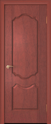 Дверь межкомнатная ПВХ Стандарт ПГ Орхидея 60x200 (итальянский орех)