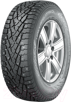 Зимняя легкогрузовая шина Nokian Tyres Hakkapeliitta C3 205/65R16C 107/105R (шипы)