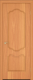 Дверь межкомнатная ПВХ Стандарт ПГ Орхидея 60x200 (миланский орех) - 