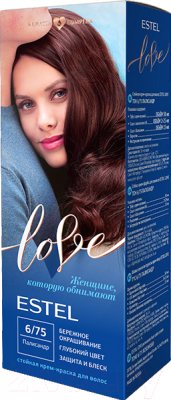 Крем-краска для волос Estel Love 6/75 (палисандр)