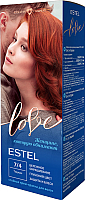 Крем-краска для волос Estel Love 7/4 (тициан) - 