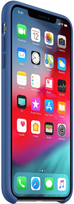 Чехол-накладка Apple Silicone Case для iPhone XS Delft Blue / MVF12