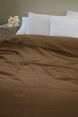 

Плед, Евро 220x240 / PL029 IZGI v3/Koyu kahve