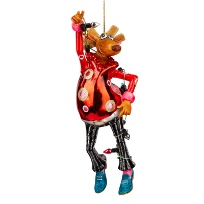 

Елочная игрушка, Decor. Диско-лось / 64080