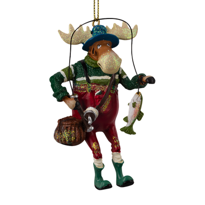 

Елочная игрушка, Decor. Лось-рыбак / 53562