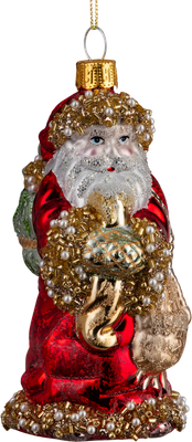 

Елочная игрушка, Decor. Дед Мороз с подарками / 64418