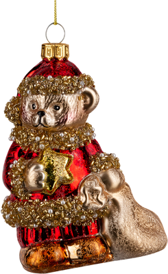 

Елочная игрушка, Decor. Мишка со звездой / 64419