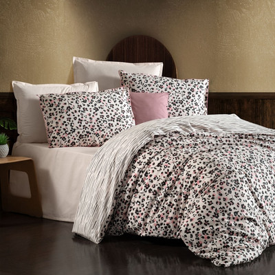 

Комплект постельного белья, Bazaar ранфорс 1.5сп / N408 Anja v1/Somon