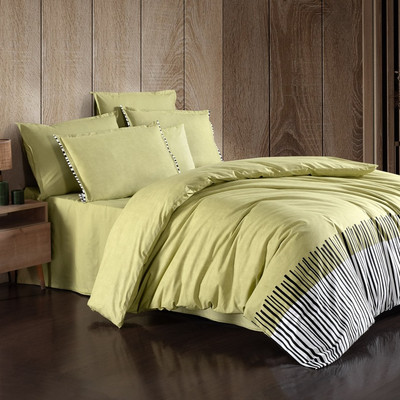 

Комплект постельного белья, Bazaar ранфорс Евро / N409 Larsi v2/Sari