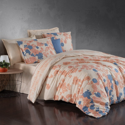 

Комплект постельного белья, Bazaar ранфорс Евро / N409 Melina v1/Somon