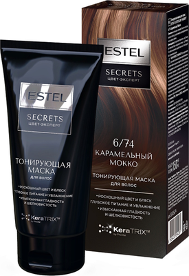 

Тонирующая маска для волос, Secrets Цвет-эксперт 6/74