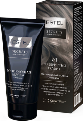 

Тонирующая маска для волос, Secrets Цвет-эксперт 7/1
