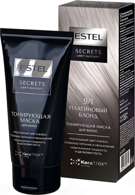 

Тонирующая маска для волос, Secrets Цвет-эксперт 9/1