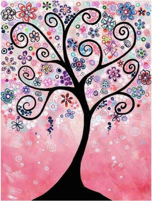 

Набор алмазной вышивки, Дерево на розовом фоне / ОО116895