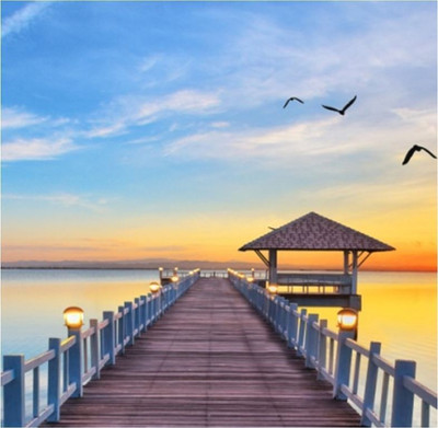 

Набор алмазной вышивки, Пирс на закате / ОО116932