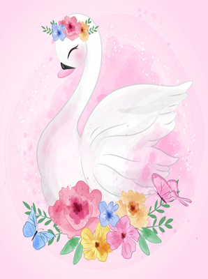 

Набор алмазной вышивки, Лебедь / ОО117081