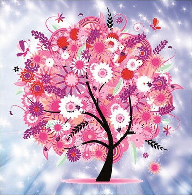

Набор алмазной вышивки, Розовое дерево / ОО116453