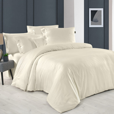 

Комплект постельного белья, 300 tc сатин евро / N380 Monochrome v2/Ecru