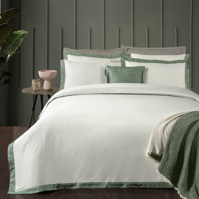 

Комплект постельного белья, Sport&Chic 500tc сатин евро / N401 Layana v3/Yesil